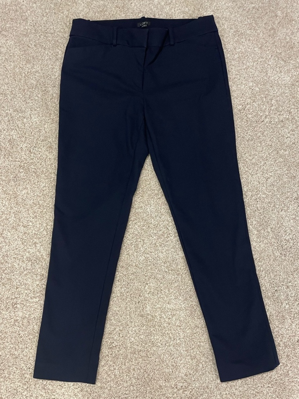LOFT Dark Navy Dress Pants